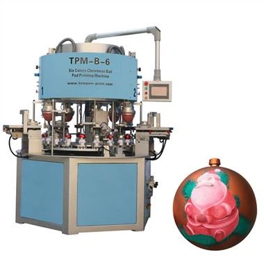 ملٹی کلر کرسمس بالز پیڈ پرنٹنگ مشین