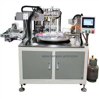 سیمی آٹومیٹک 2 کلر ٹوتھ برش پرنٹنگ مشین